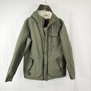 Oakley Green Puffer Coat Performance Men's  Size Medium Army Green